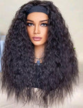 Headband Wig(human blend)